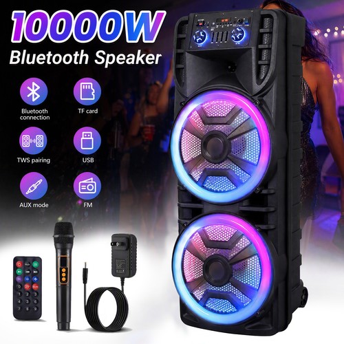 Dual 10000w tws bluetooth - 12",